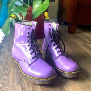 Lavender doc martens